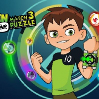 Ben 10 Match 3 Puzzle Online