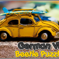 German VW Beetle Puzzle Online