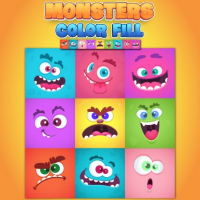 Monsters Color Fill