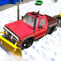 Snow Plow Jeep Simulator 3D Online