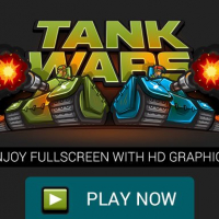 Tank Wars the Battle of Tanks, Fullscreen HD Game Online